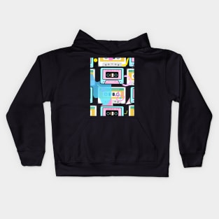 Vintage cassette tape Kids Hoodie